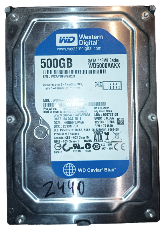 Wd 500 gb 2025