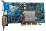 Видеокарта GIGABYTE GV-R925128D RADEON 9250 128 Мб DDR AGP