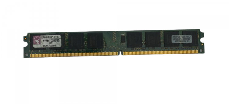 Оперативная память Kingston KVR667D2N5/2G DDR2 2GB низкопрофильная