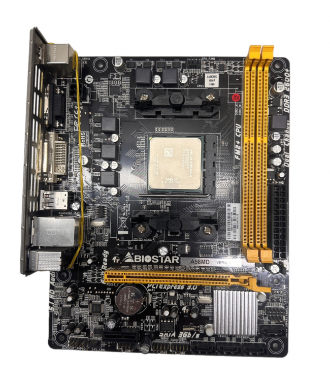 Материнская плата Biostar A58MD ver 8.2 FM2 +A4-6300