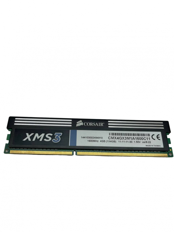 Оперативная память Corsair XMS 4GB DDR3 DIMM CMX4GX3M1A1600C11