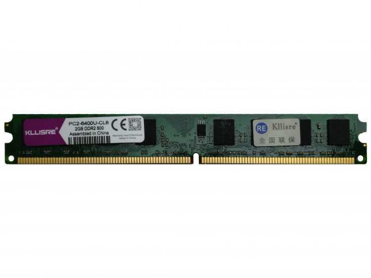 Оперативная память KLLISRE PC2-6400U-CL6 2GB 800MHz DDR2