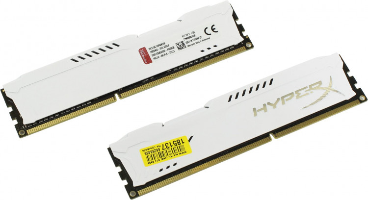 Оперативная память Kingston HyperX Fury HX318C10FWK2/8  2x4 GB