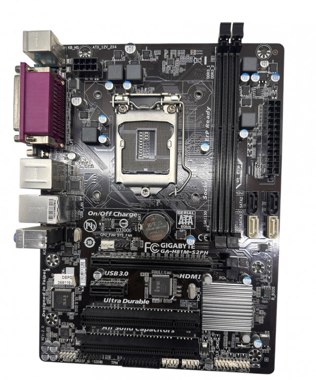 Материнская плата GIGABYTE GA-H81M-S2PH Socket 1150