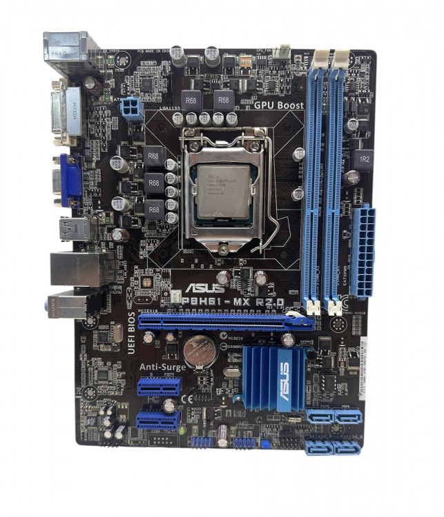 Материнская плата ASUS P8H61-MX R2.0 I3-3220 Socket 1155