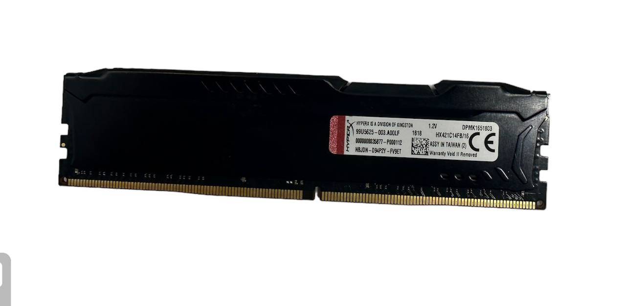 HyperX FURY Black HX421C14FB 16 DDR4 2133 16GB