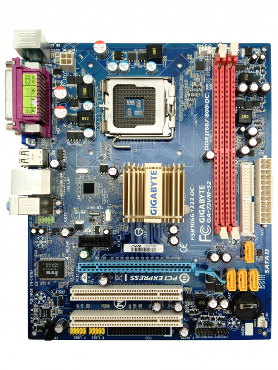 Материнская плата GIGABYTE GA-73VM-S2 rev1.0 LGA775