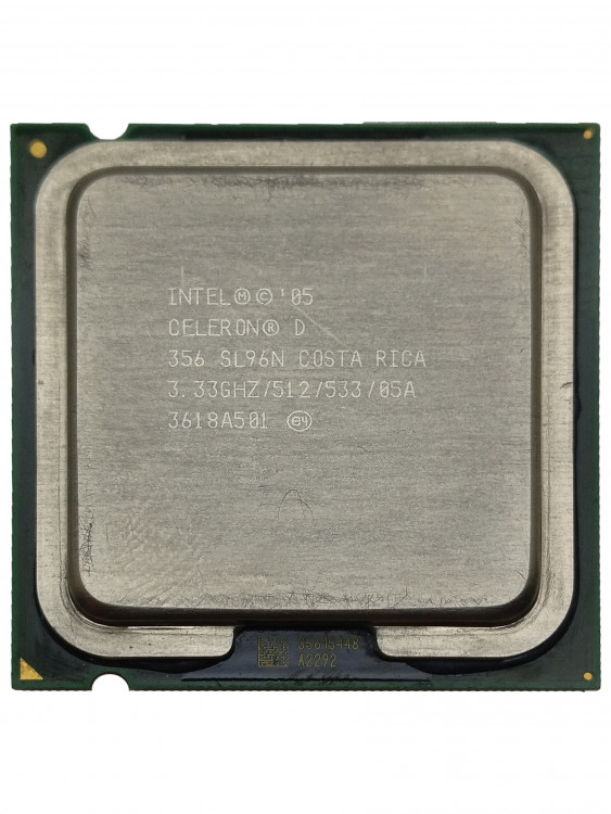 Процессор  CPU Intel Celeron D 356 3.33 GHz/1core/ 512K/86W/533MHz LGA775