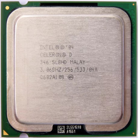 Процессор INTEL CELERON D 346 3.0GHZ/256/533/04A LGA775