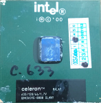 Процессор Intel Celeron SL4NY 633 MHz Socket 370