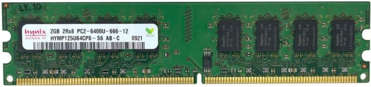 Оперативная память Hynix DDR2 2GB Hynix HYMP125U64CP8-S6