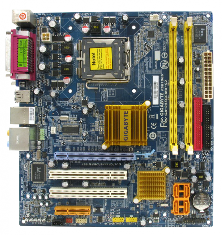 Материнская плата Gigabyte GA-945GCMX-S2 LGA775