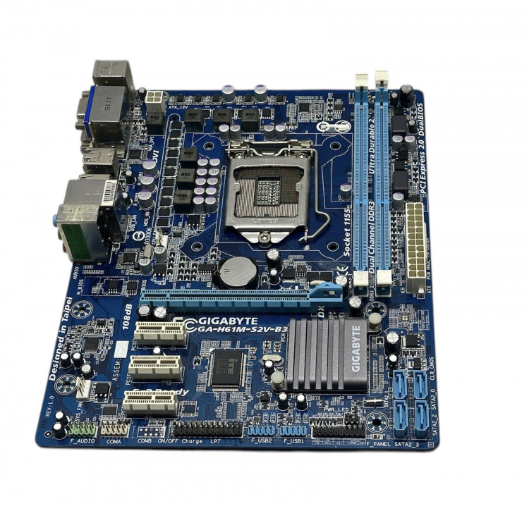 Материнская плата GIGABYTE GA-H61M-S2V-B3 (rev. 1.0) Socket 1155
