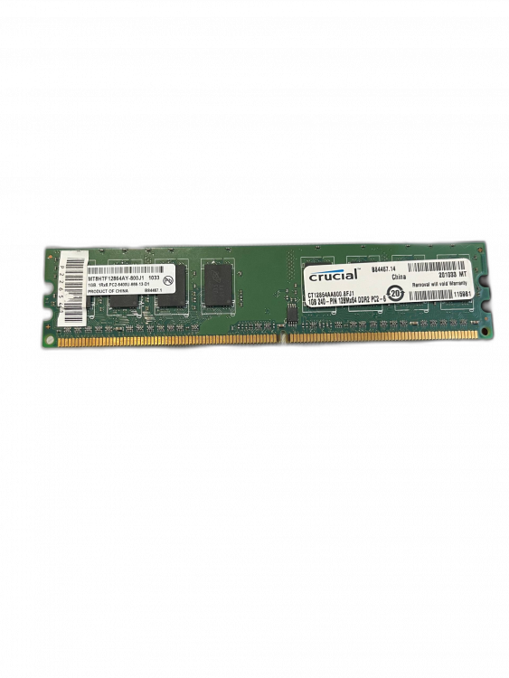 Оперативная память Crucial CT12864AA800 DDR2 DIMM 1GB