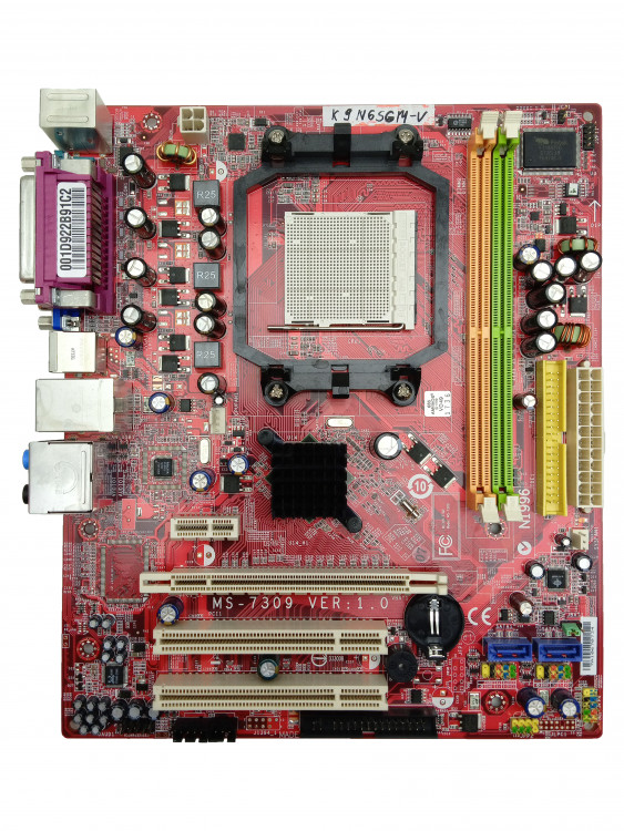 Материнская плата MSI K9N6SGM-V (MS-7309 Ver:1.0) Socket AM2