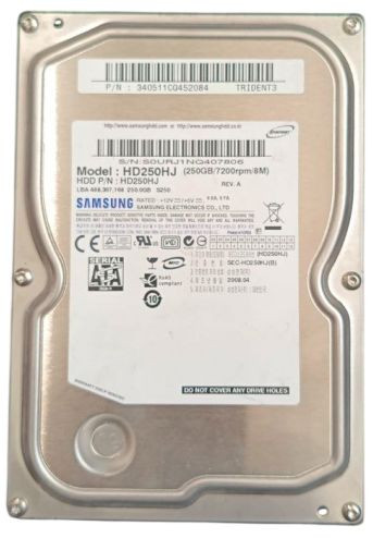 Жесткий диск Samsung 250GB HD250HJ SATA 3.5