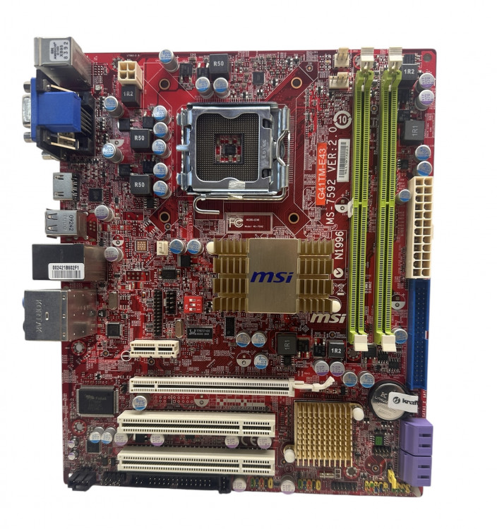 Материнская плата MSI G41TM-E43 Socket 775