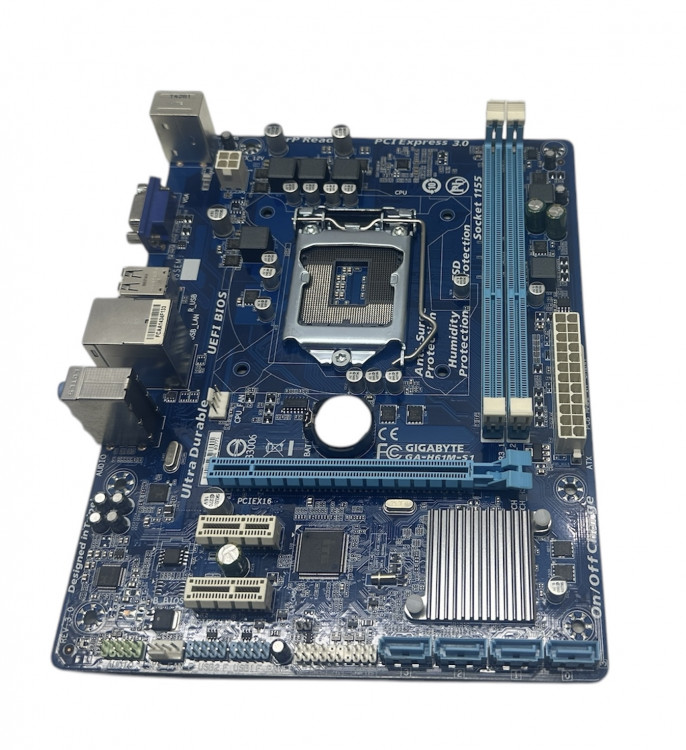 Материнская плата GIGABYTE GA-H61M-S1 (rev. 3.0) Socket 1155