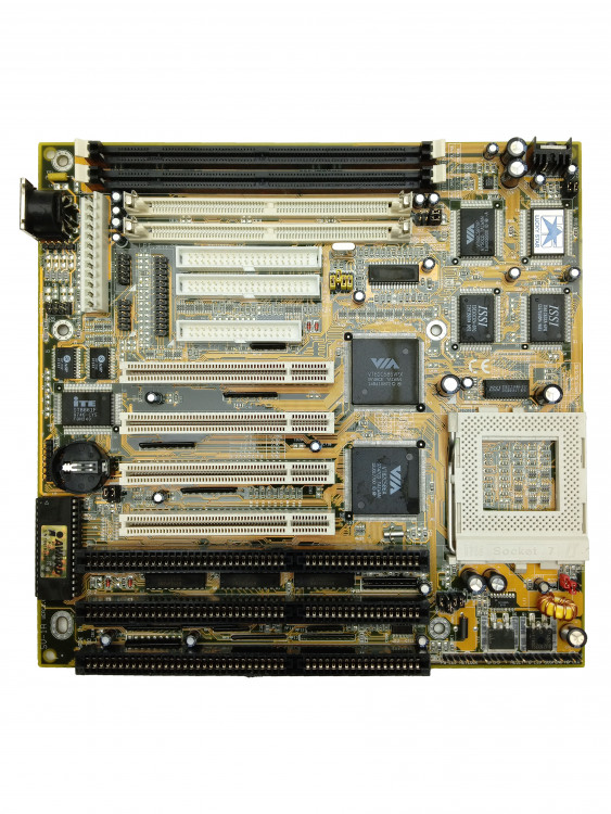 Материнская плата Lucky Star 5V-1A (rev 2.0) Socket 7