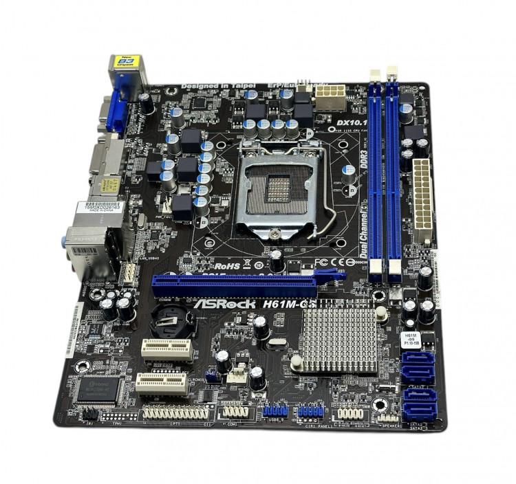 Материнская плата ASRock H61M-GS Socket 1155