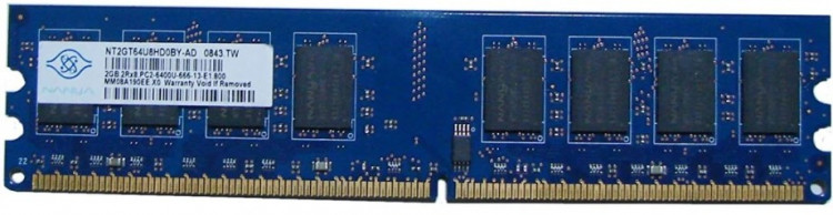 Оперативная память Nanya NT2GT64U8HD0BY-AD DDR2 2Gb 