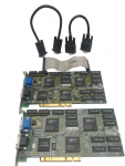 ускоритель 3DFx Voodoo 8 Mb PCI Sli (2 шт.+кабели)