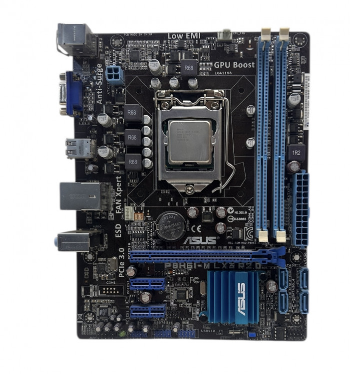 Материнская плата ASUS P8H61-M LX3 R2.0 +I5-2400 Socket 1155