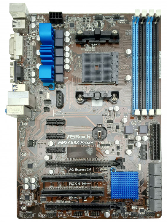 Материнская плата ASRock FM2A88X Pro3+ SocketFM2+