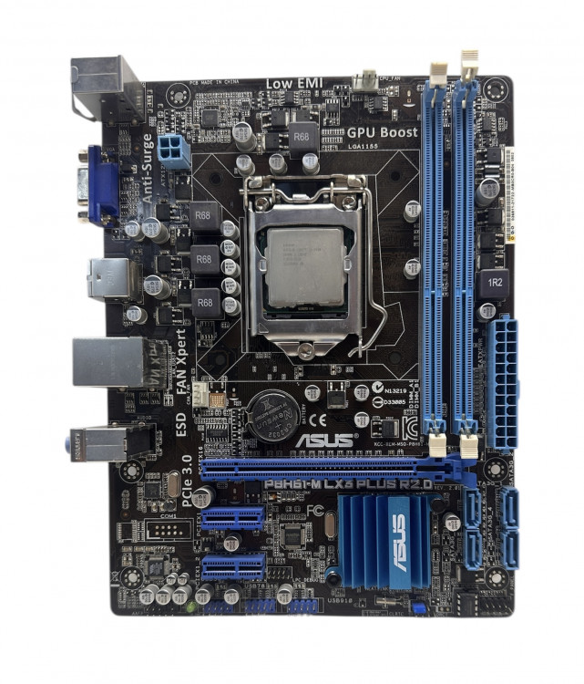 Материнская плата ASUS P8H61-M LX3 PLUS R2.0 +I5-2400 Socket 1155