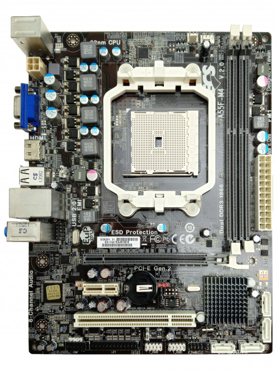 Материнская плата EliteGroup A55F-M4 rev2.0 Socket FM1
